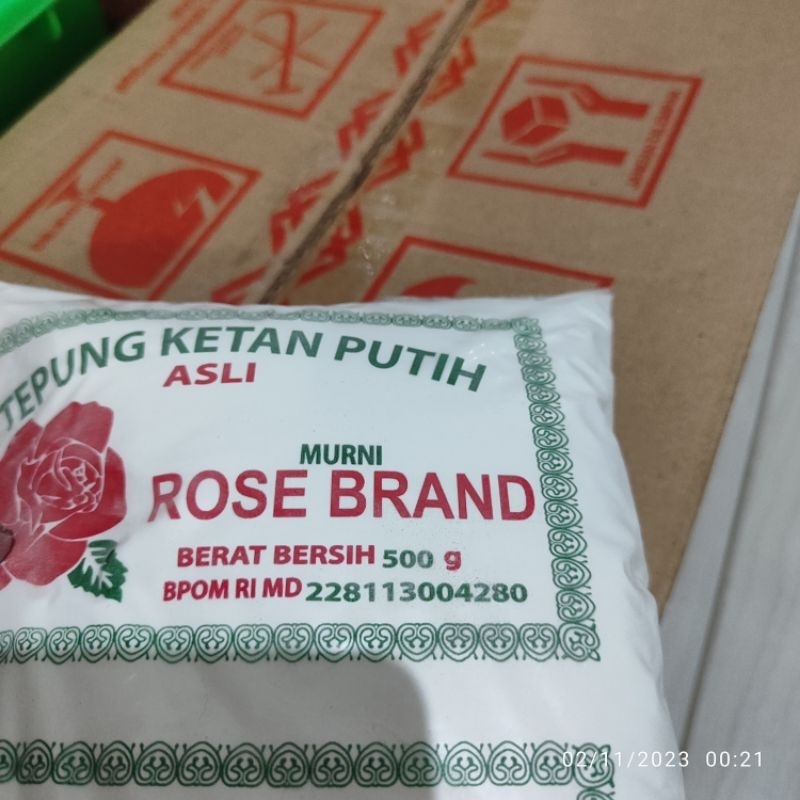 

TEPUNG KETAN PUTIH ASLI ROSE BRAND