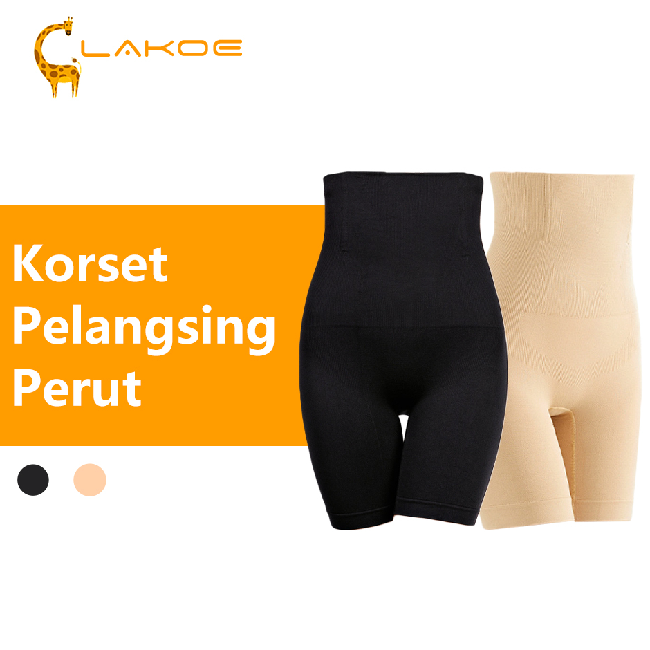 GZBT2576 LAKOEINDONESIA Korset Celana Pelangsing Perut Buncit Corset Celana Pelangsing Perut Wanita 