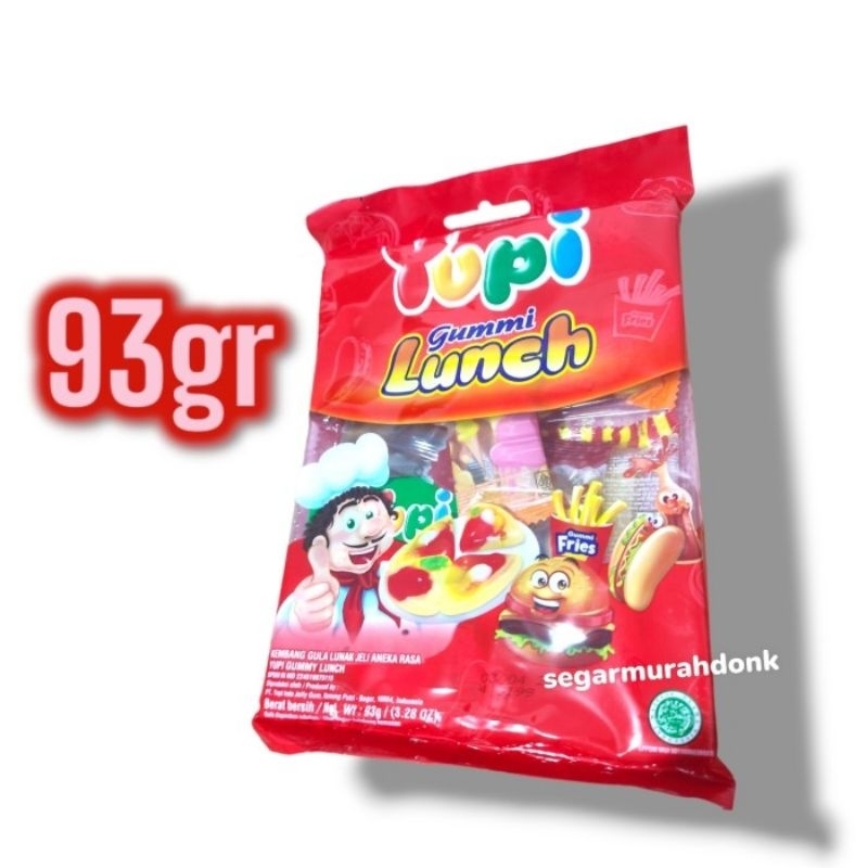 

Yupi Gummi 93 gram gummy Lunch