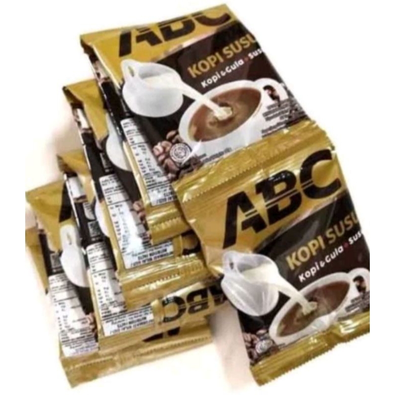 

kopi abc susu sachet 1 renceng