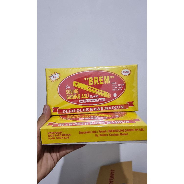 

DXDV2405 BREM SULING JUMBO ASLI MADIUN LEBIH LEBAR