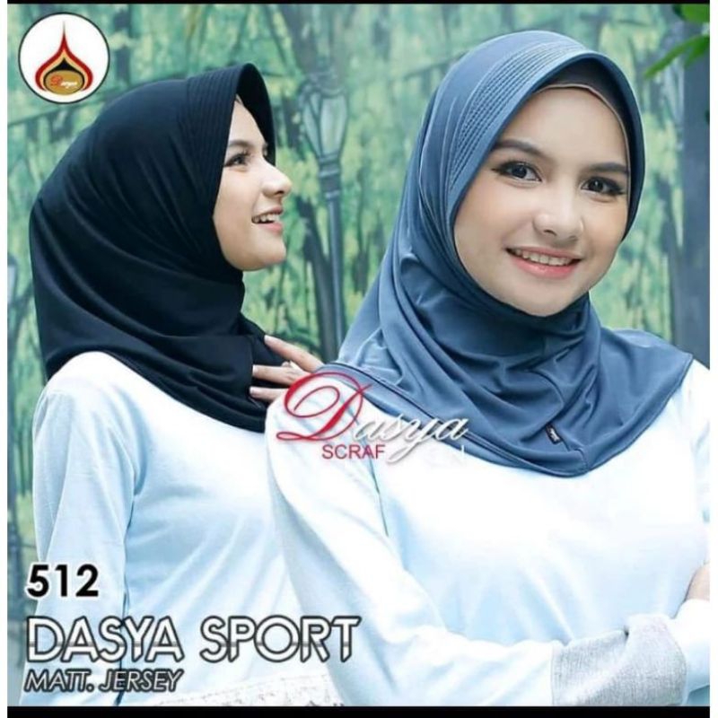 Hijab Bergo Sport By Dasya