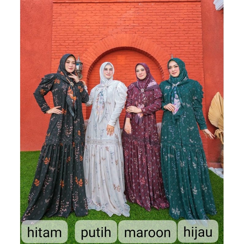 QIRANI Series set By Alya syar'i / Gamis set syari / Gamis Terbaru