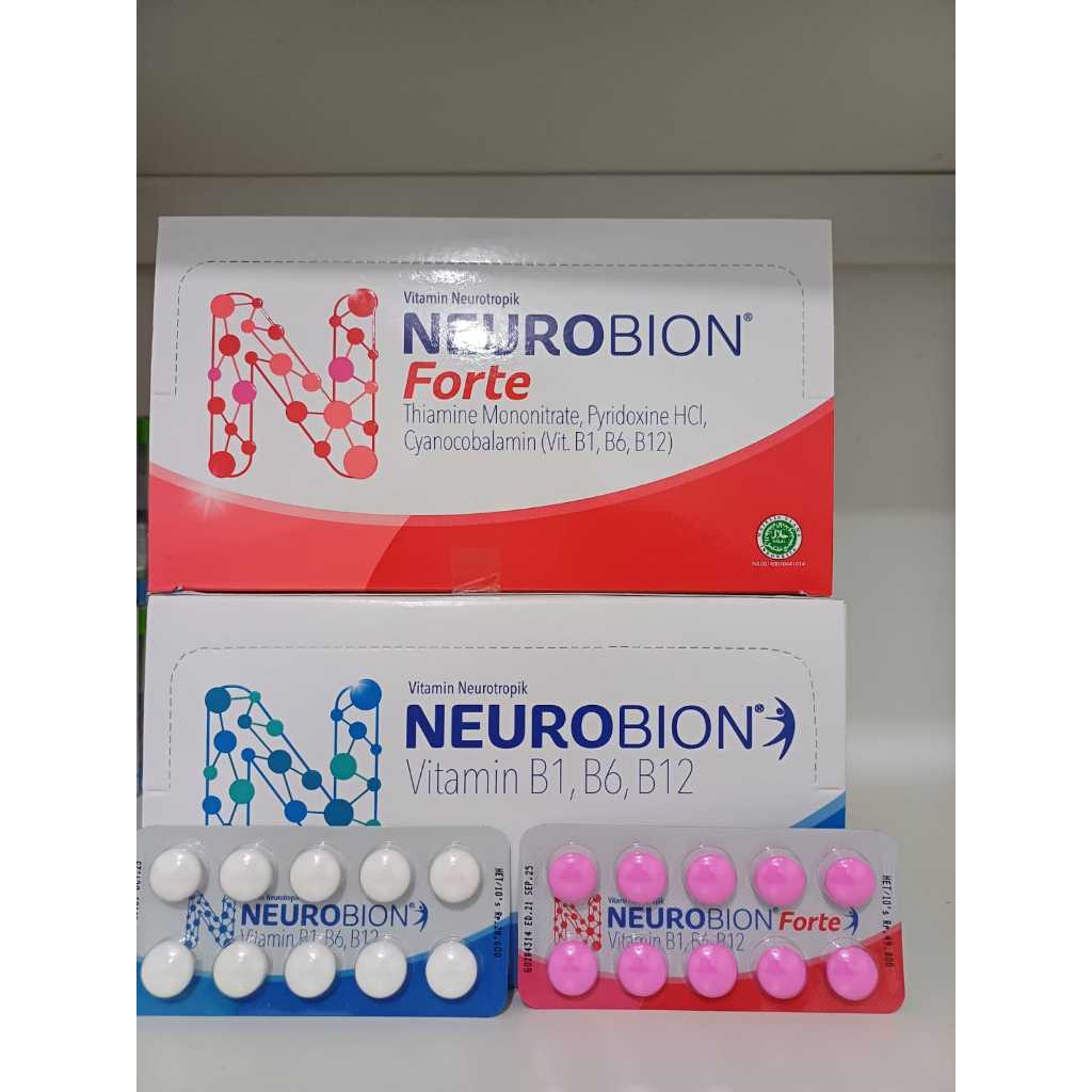 Neurobion vitamin neurotropik pencegahan dan pengobatan kerusakan sel saraf(neurobion putih/ neurobi