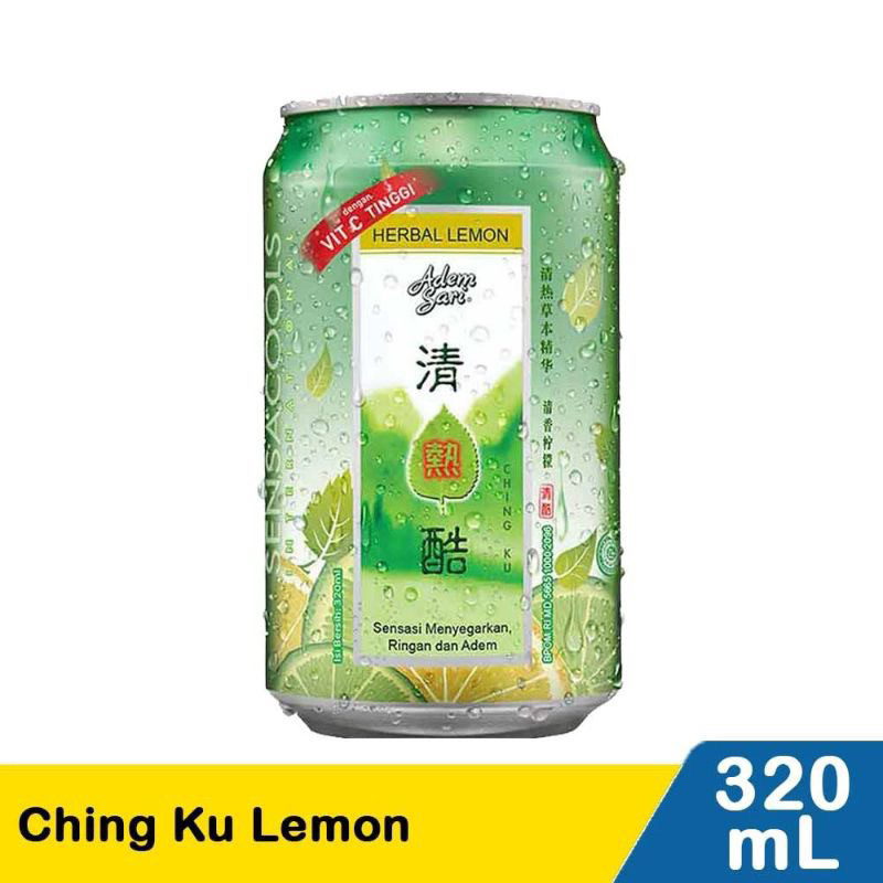 

Adem Sari Chingku Herbal Lemon 320ml