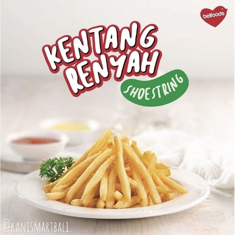 

belfoods french fries shoestring favorite / kentang renyah goreng favorit