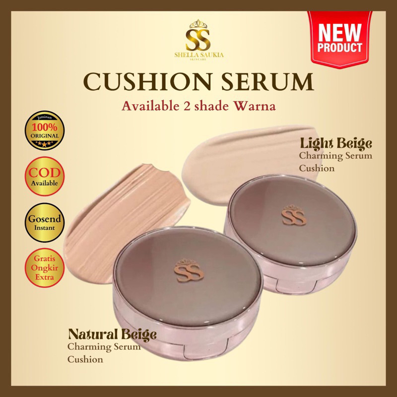 CUSHION SERUM + REFILL SS SKIN Shella Saukia Skincare