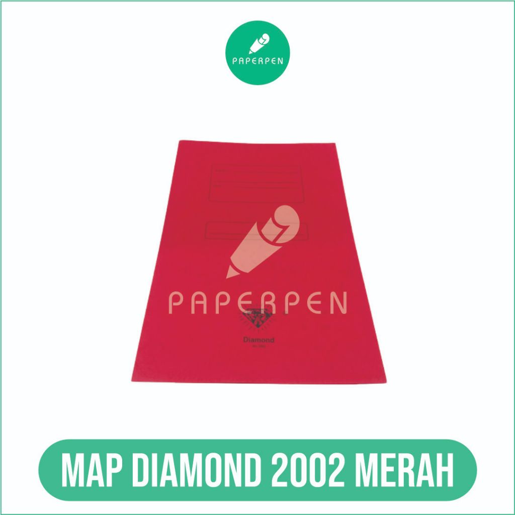 

(Pak50) 50 Pcs Map Diamond 2002 Merah