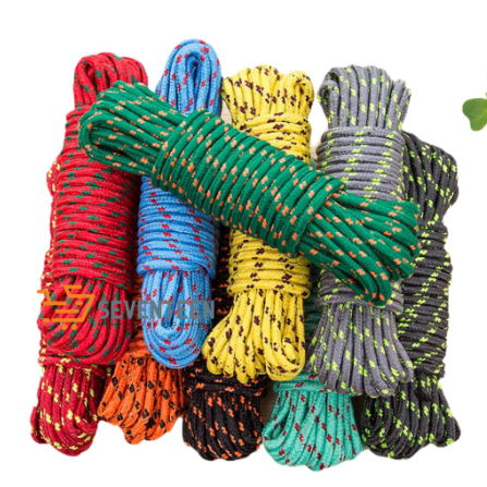 Tali Jemuran Baju Bahan Nylon Tali Tambang 10 meter Tambang Jemuran Tambang Kemah Camping