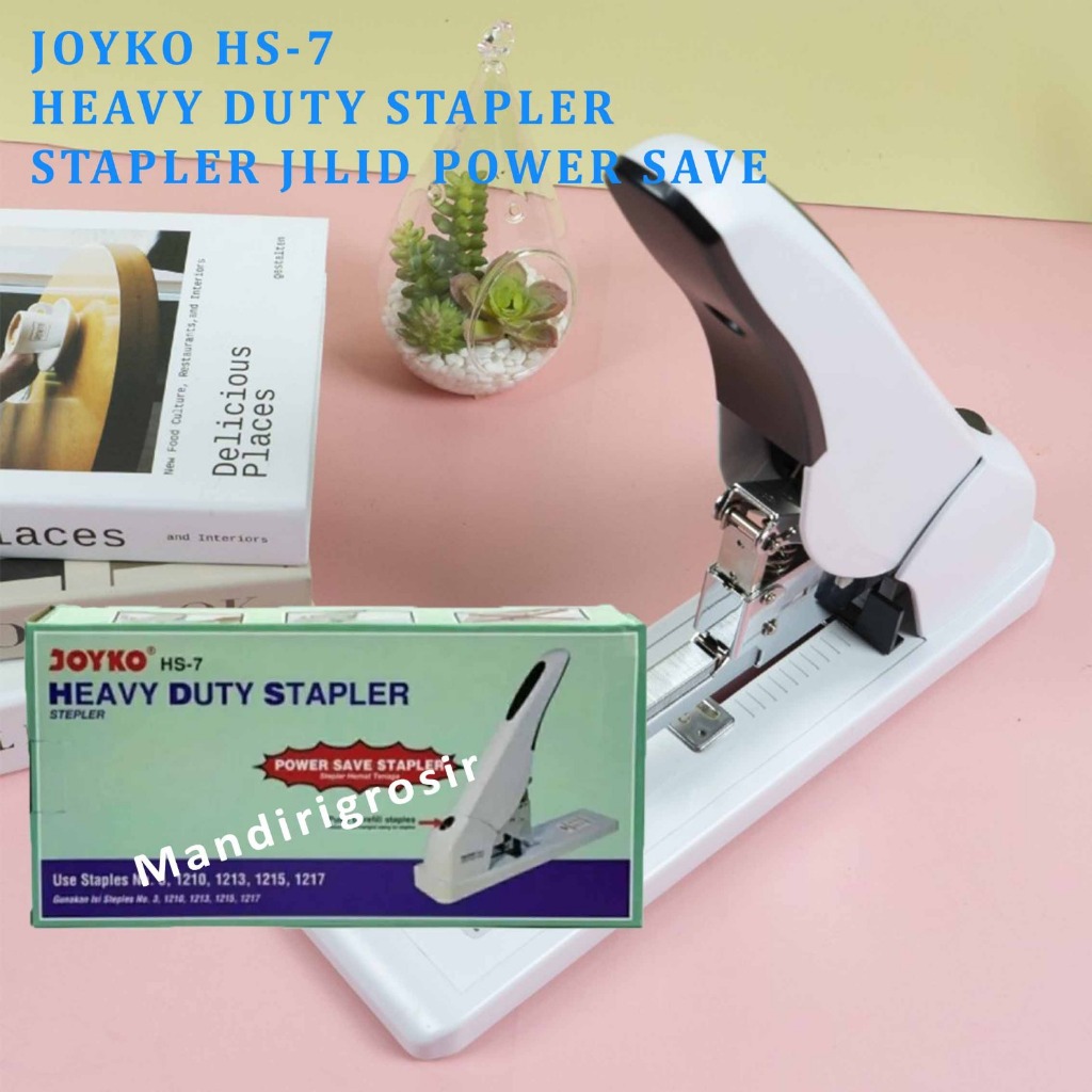 

Heavy Duty Stapler * Joyko Hs-7 * Stapler Jilid Power Save