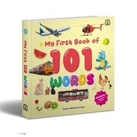 MZ - MY FIRST BOOK - MY FIRST BOOK OF 101 WORDS (BOARDBOOK)