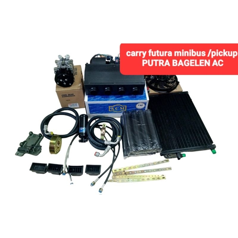 unit set ac mobil sanden SUZUKI  CARRY FUTURA