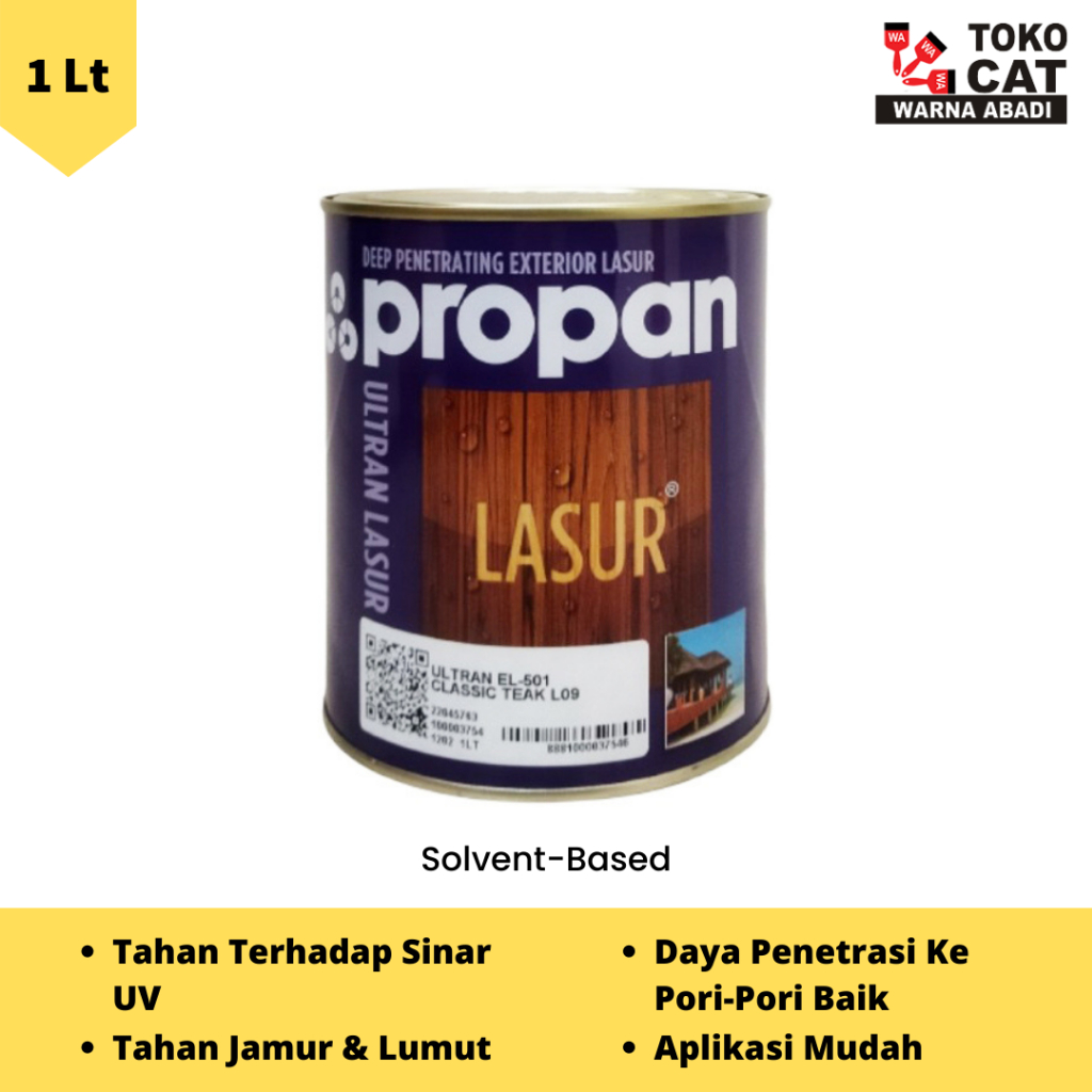 CAT POLITUR PROPAN ULTRAN LASUR CLEAR DOFF- GLOSS - SATIN 1 LITER