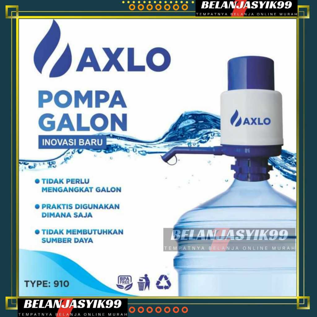 POMPA MANUAL AXLO 910 / POMPA GALON MANUAL AXLO 910 / POMPA GALON AIR / WATER PUMP MANUAL / POMPA AI