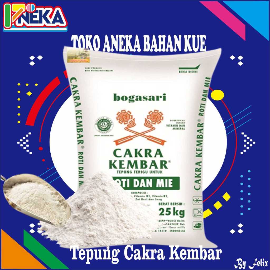 

Tepung Cakra Kembar 1/2kg (repack)