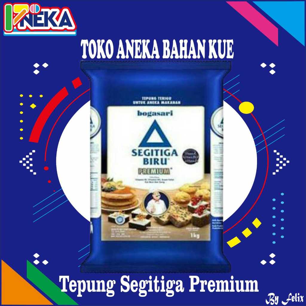 

Tepung Segitiga Biru Premium 1kg