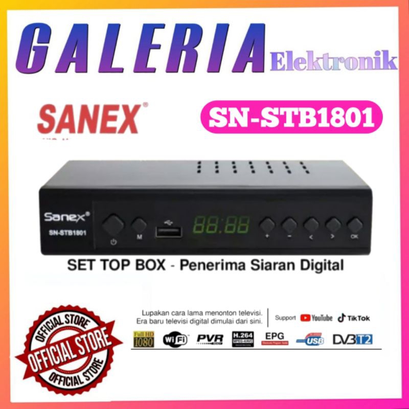 SET TOP BOX DIGITAL SANEX SN-STB1801 STB SANEX 1801 STB SANEX DIGITAL