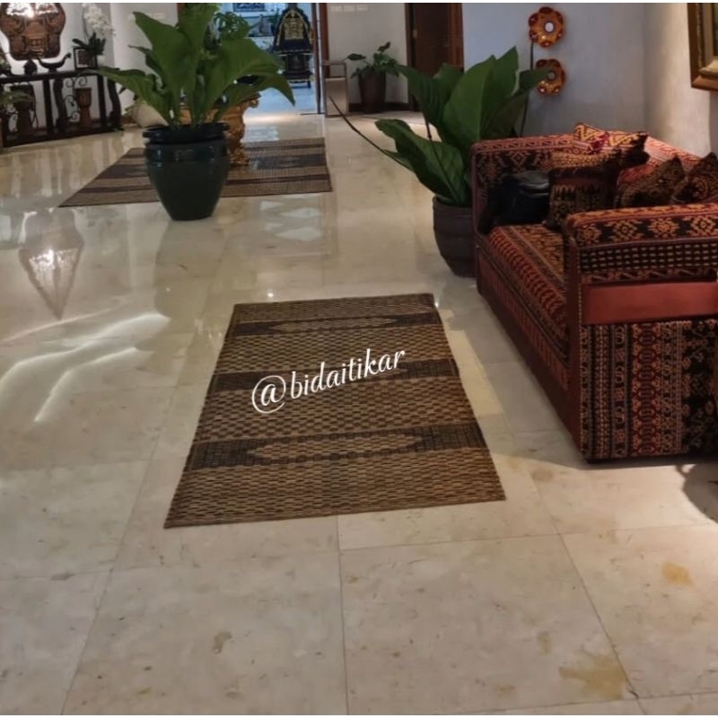 Tikar Bidai Rotan Ukr.120x180 cm - Tikar Rotan Kalimantan