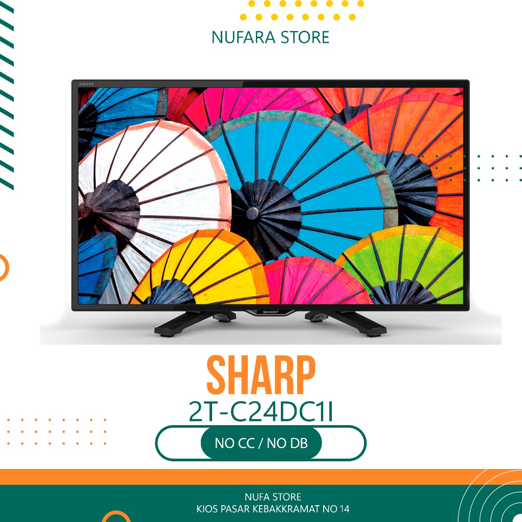 Sharp AQUOS 24 Inch LED TV 2T-C24DC1i