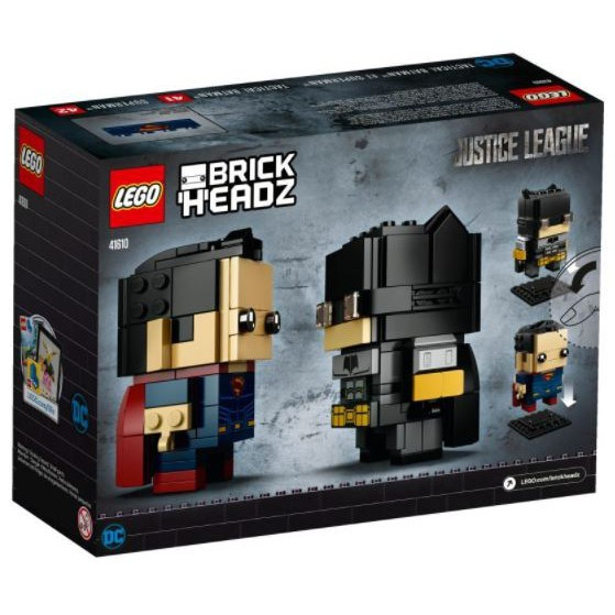 Lego Brickheadz 41610 Tactical Batman & Superman