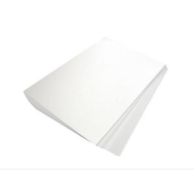 

[100 lembar] Kertas BC 150 gsm Putih / Bahan Cetak Undangan ukuran A4 (100 lbr)