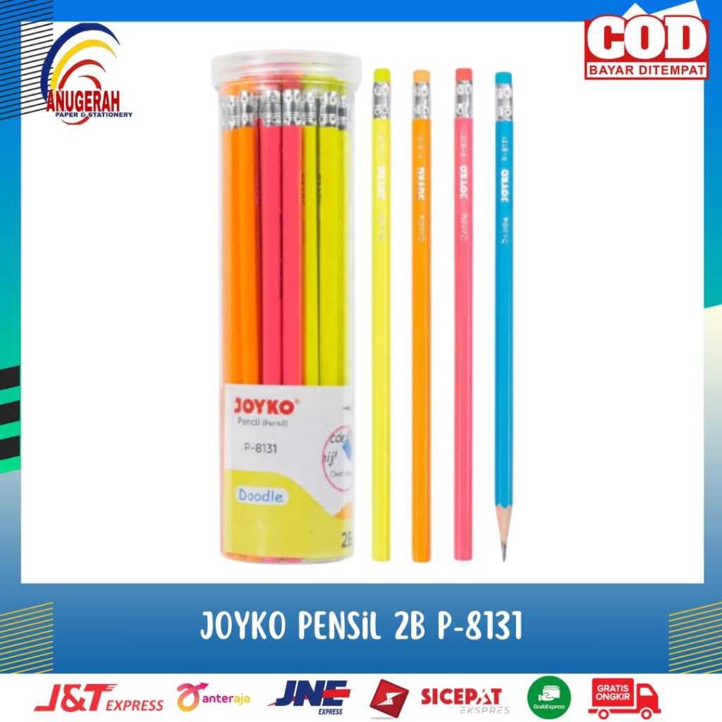 

JOYKO PENSIL 2B DOODLE - P 8131 (PAK)