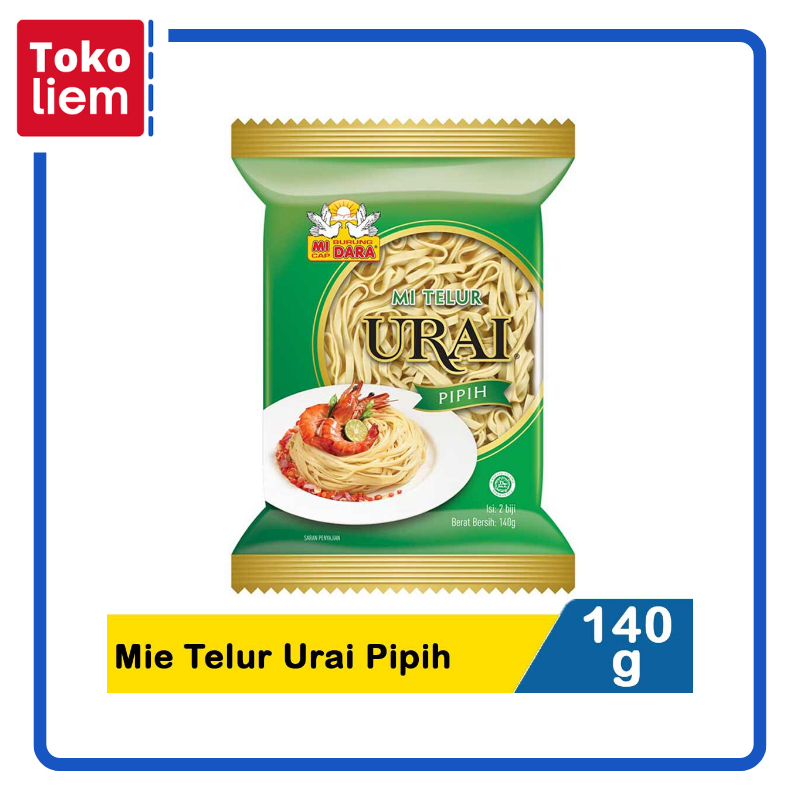 

Burung Dara Mie Telur Urai Pipih 140G