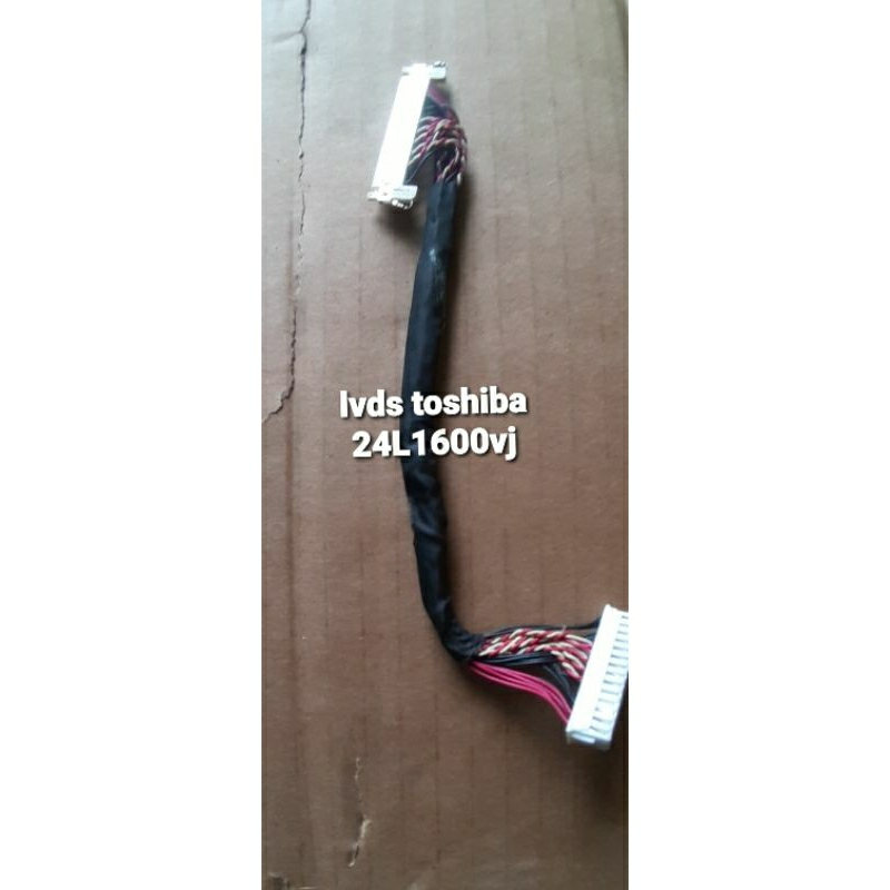 Kabel LVDS TV LED TOSHIBA 24L1600VJ