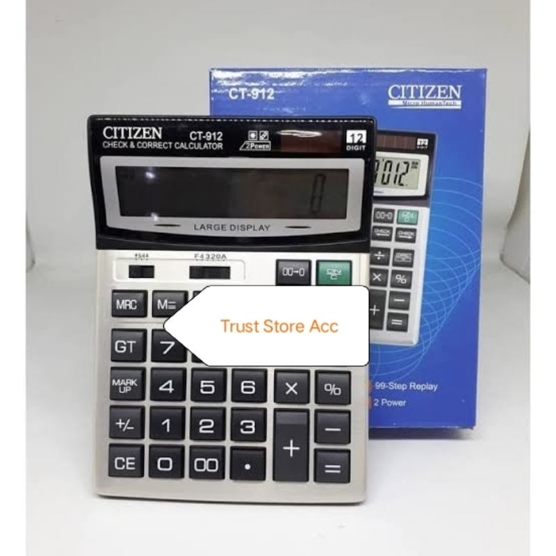 

Kalkulator 12 Digit Citizen CT 912