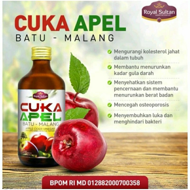 

Cuka Apel Natural Apel