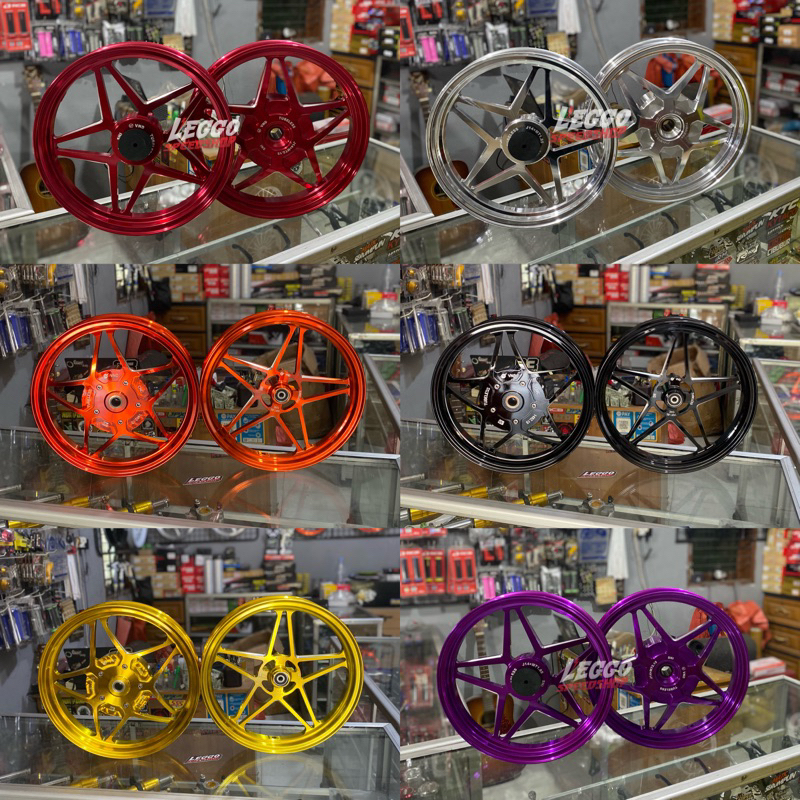 Velg VND V Speed Bintang Gen 1 & Gen 2 Vario 125 150 160 cbs Beat Scoopy genio Vario 110 Mio Sporty 