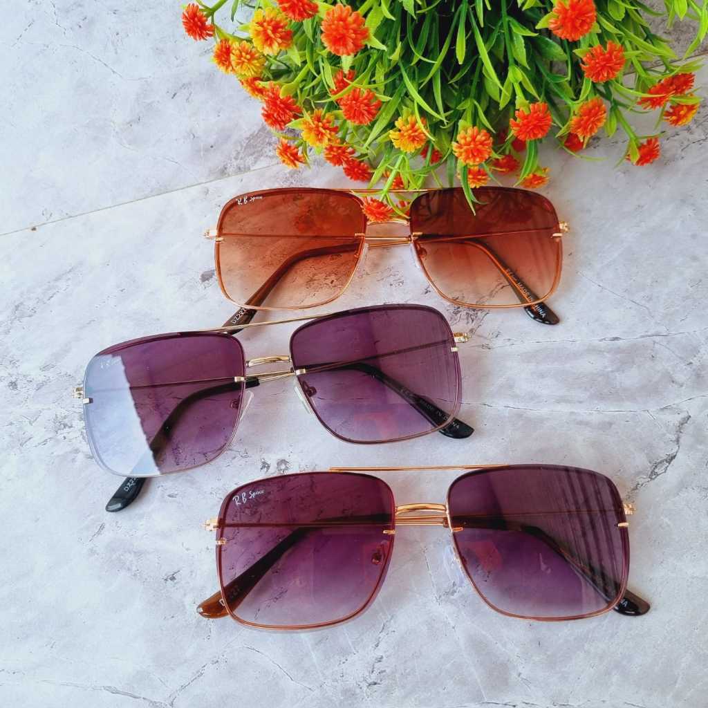 KACAMATA FASHIONABLE WARNA GRADASI TYPE DZ227/ KACAMATA FASHION MODEL TERBARU FRAME BESI/KACAMATA FA