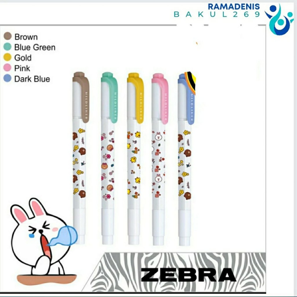 

Midliner Zebra - Line Series - Blue Green