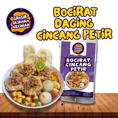 

Bocirat Daging Cincang Petir Semangkok Boci