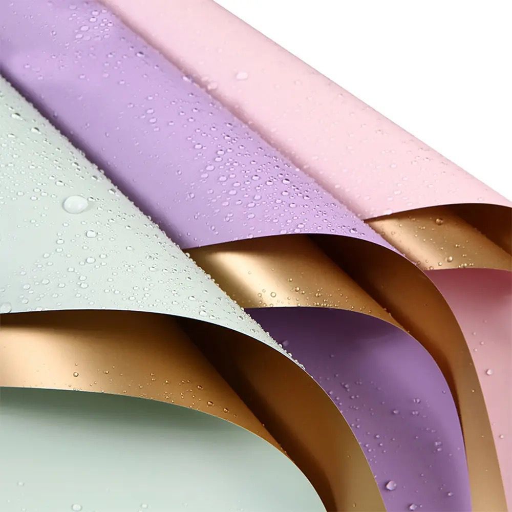

[ECER] BI COLOR GOLD FLOWER WRAPPING CELLOPHANE KERTAS BUKET PEMBUNGKUS BUNGA WRAPPING PAPER CRAFT RUSTIC FLORIST HANDBOUQUET NON WOVEN PAPER WATERPROOF PAPER FLORALWRAP FLOWERWRAPPING KERTAS BUNGA KERTAS BUKET DIY PROPERTI FOTO