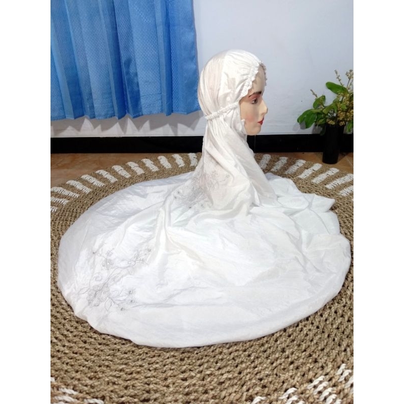 MUKENA DEWASA TERUSAN BAHAN PARASUT