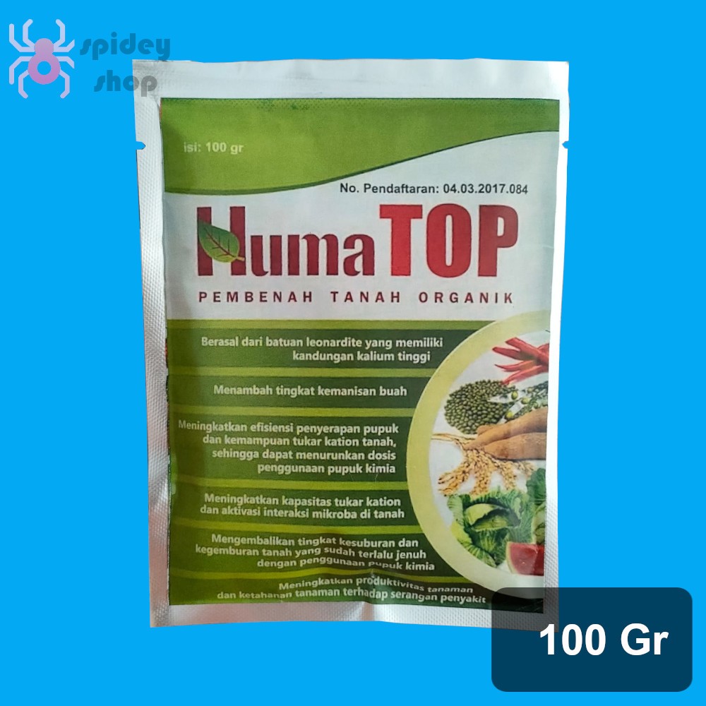 Humatop 100 Gram Asam Humat Pembenah Tanah