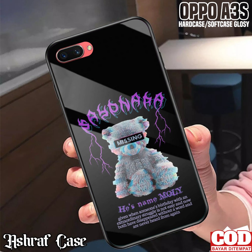 Case Oppo A3S - Casing Hp Oppo A3S ( BNK ) Kesing Hp Oppo A3S - Silikon Hp Oppo A3S - Softcase Glass