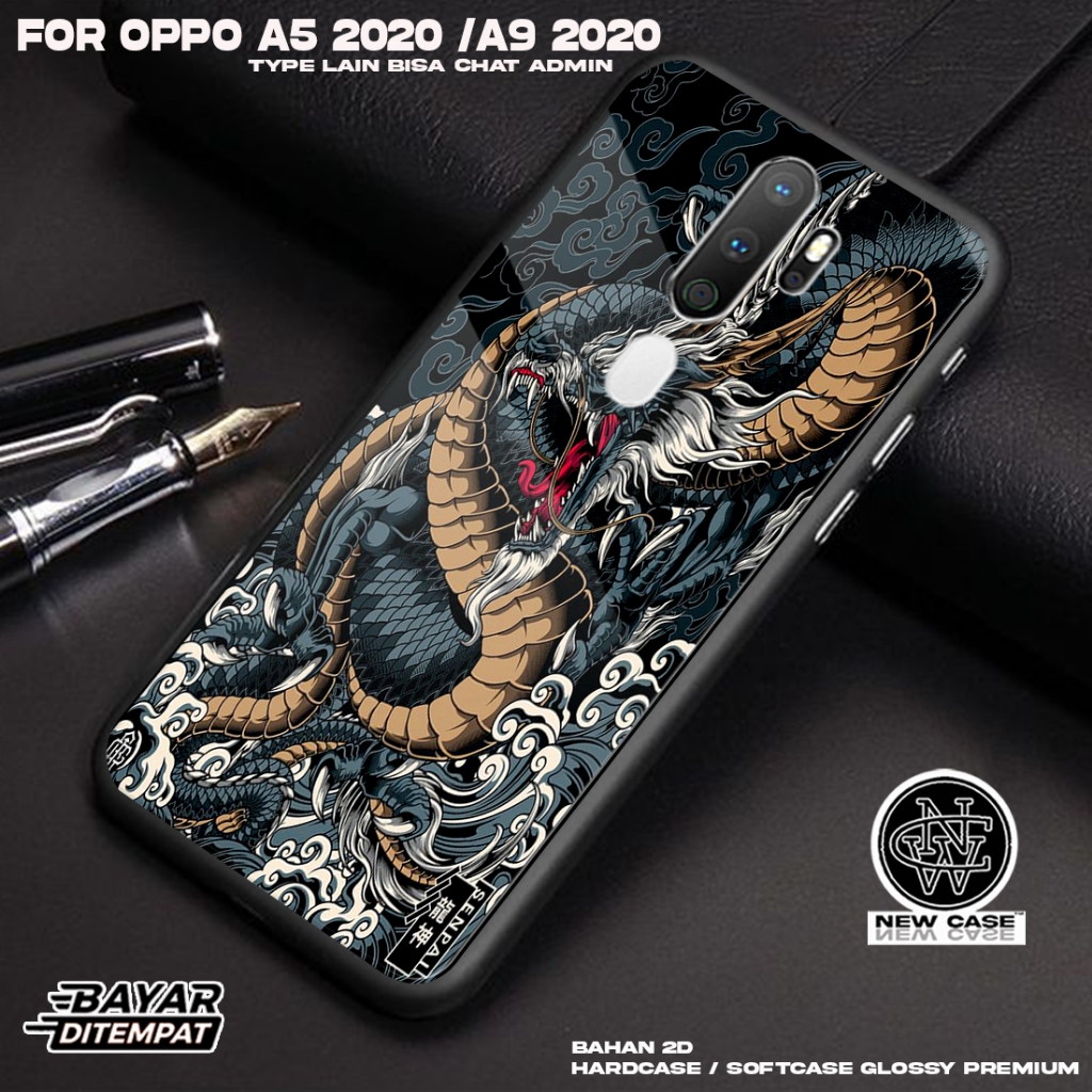 Case OPPO A5 2020 / OPPO A9 2020 - Casing Hp Terbaru 2023 Newcase [ NAGA] Silikon Hp Mewah - Kesing 