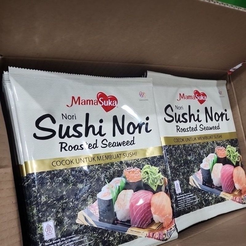 

Mamasuka Sushi Nori 20gr/10lbr