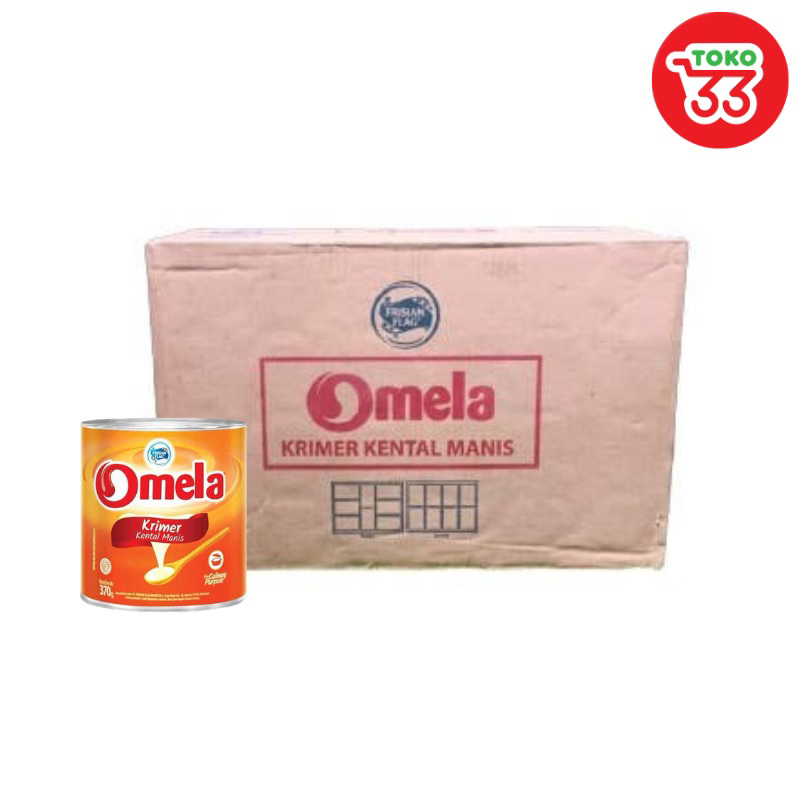 

Omela Susu Kental Manis 370gr isi 48