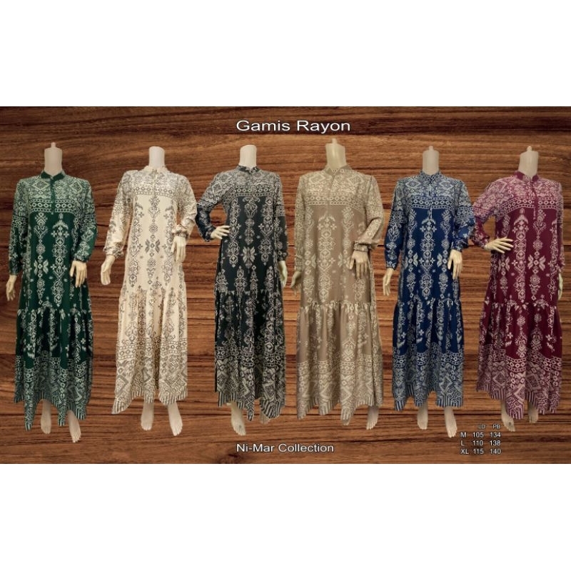 GAMIS MOTIF ETNIC BY NIMAR