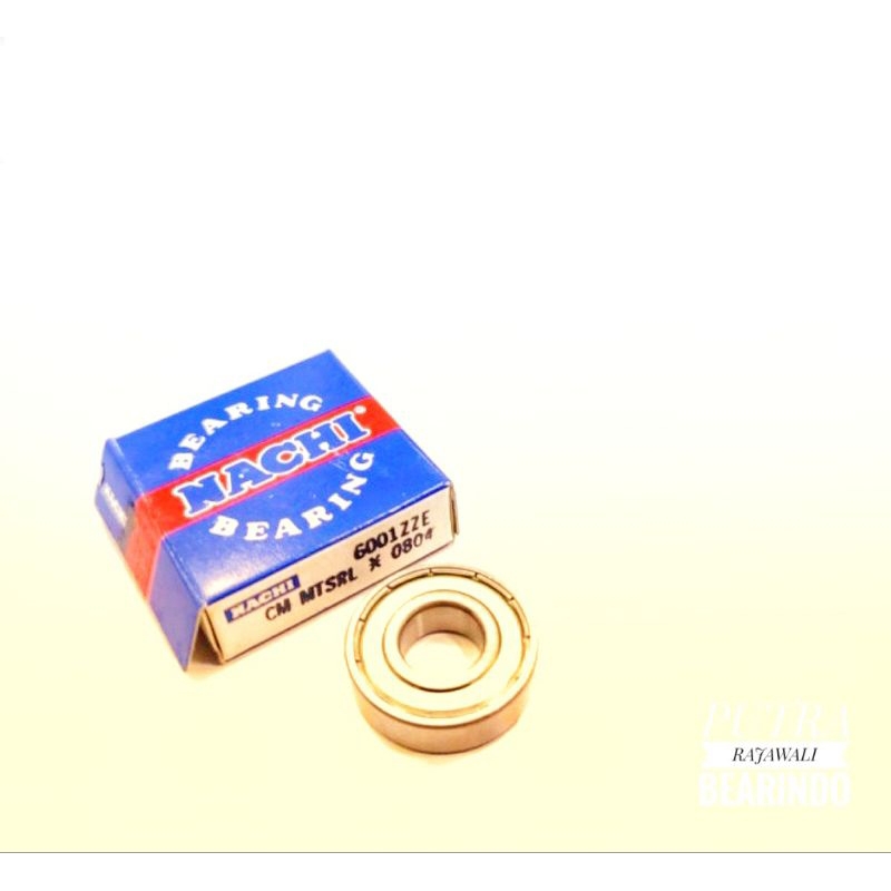 1 PCS 6001 ZZ NACHI BEARING ( TUTUP BESI ) 6001ZZ