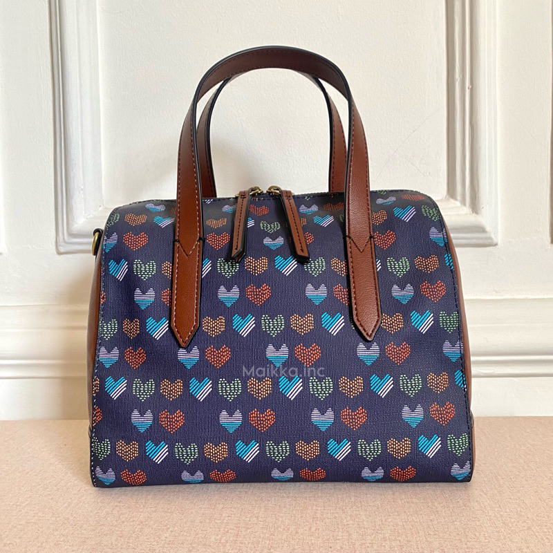 Sydney Satchel Navy Multi