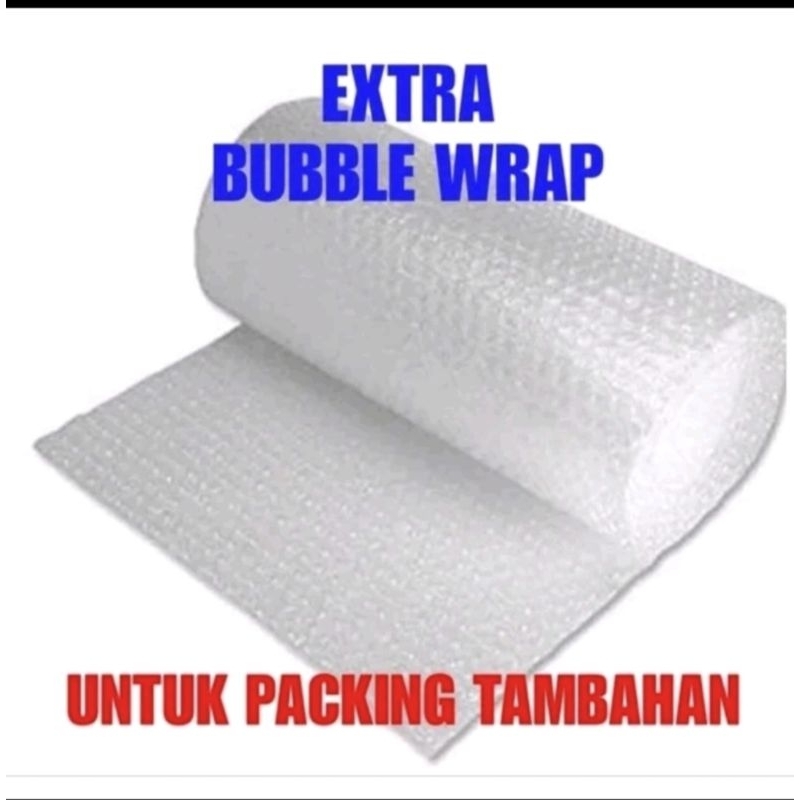 

BUBBLE WRAP UNTUK TAMBAHAN SAFETY PACKAGING