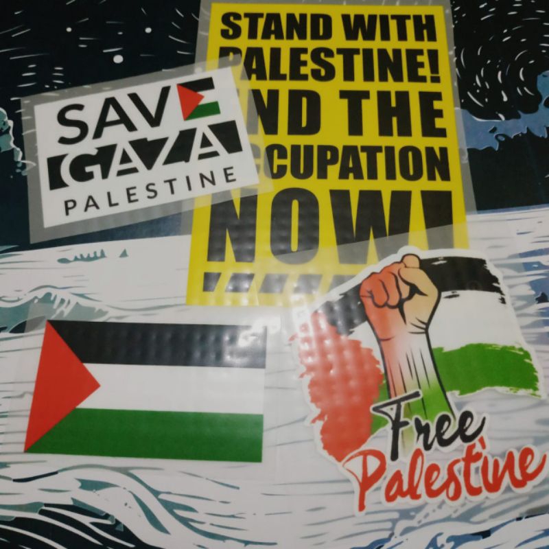 

Sablon Setrika DTF SAVE PALESTINE