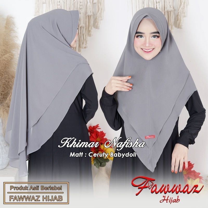 jilbab khimar nafisha by fawwaz hijab