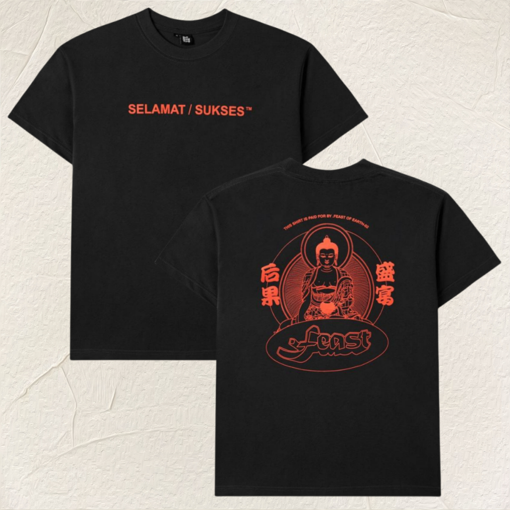 【COD】 .Feast - Selamat/Sukses T-shirt Kekasih