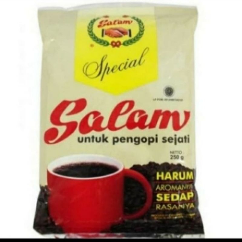 

Kopi Bubuk Halus Cap Salam Khas Medan Sidikalang 500 gr