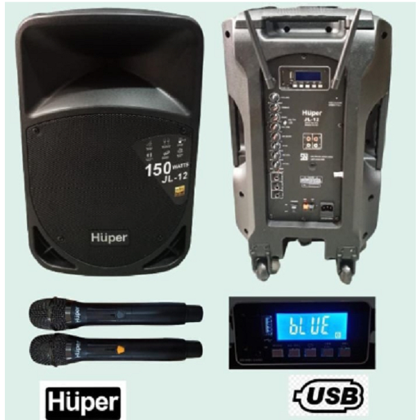 Speaker Portable HUPER JL12 JL-12 JL 12 Inch Original